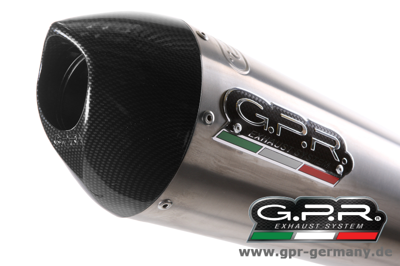 GPE EVO TITANIUM DUCATI HYPERSTRADA - HYPERMOTARD 939 2016/17 SlipOn System homologiert